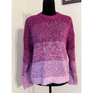 Heartloom Knitted Ombre Sweater sz S